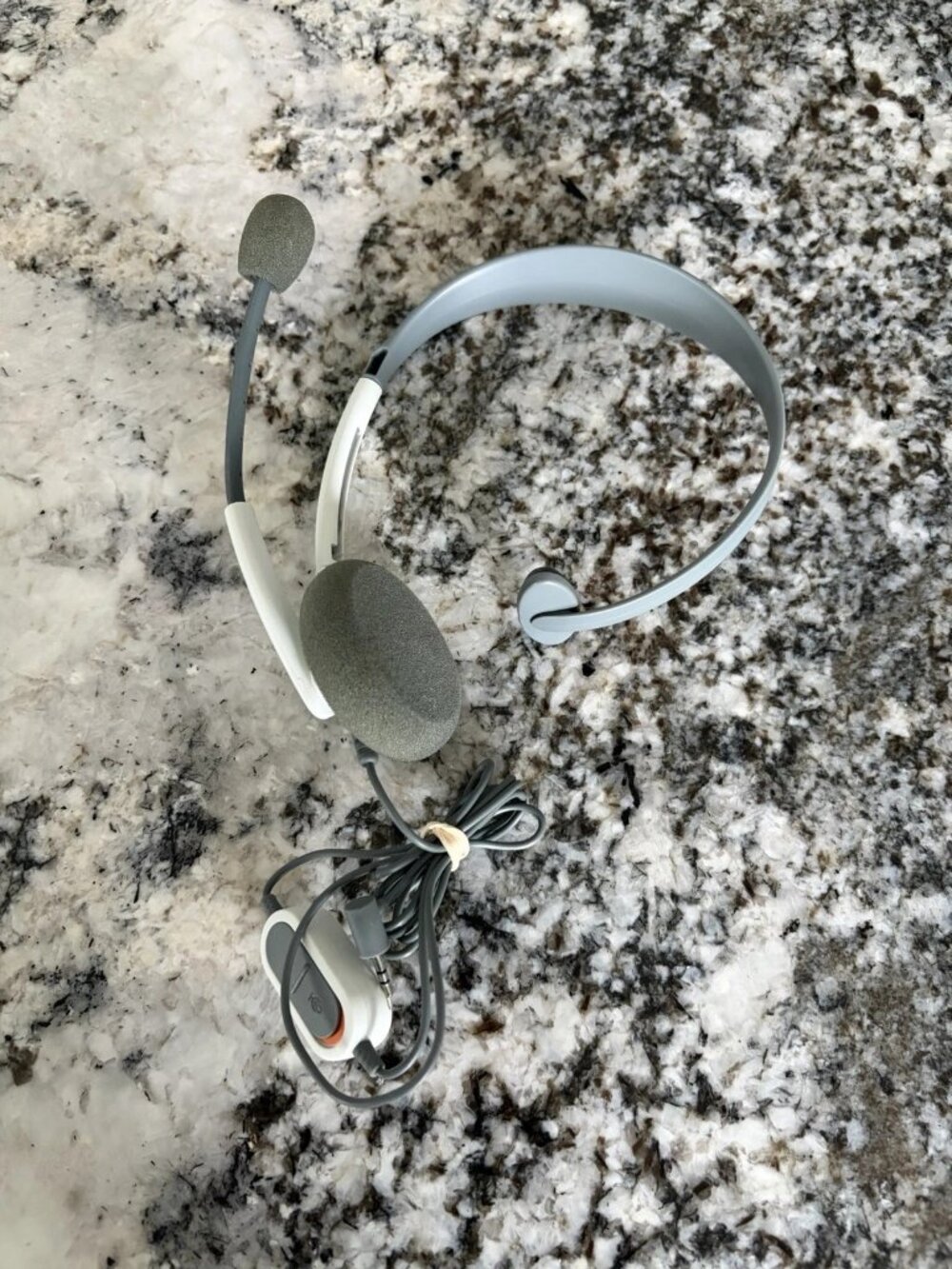 Microsoft Xbox 360 Wired Chat Headset White OEM